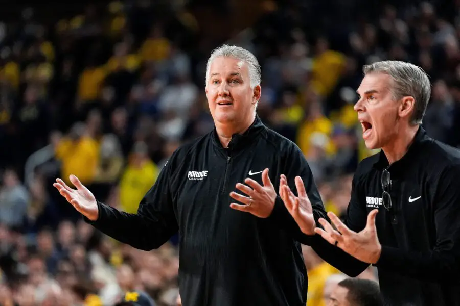 Purdue Boilermakers coach Matt Painter 