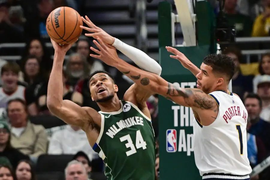 "MPJ Quit Chucking It Challenge": Denver Nuggets Fans Furious With Michael Porter Jr. In Loss Against the Milwaukee Bucks 1 USATSI 25532038 168400517 lowres