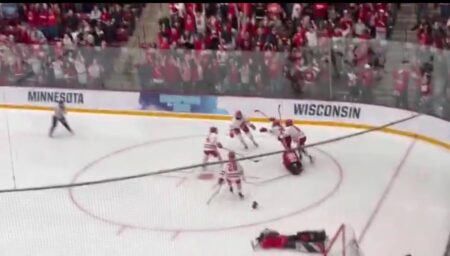 Watch: Badgers Fans Go Insane When National Championship Is Won In Overtime Badgers Winning The National Championship On 3/23/2025. Via @Karley_Marotta