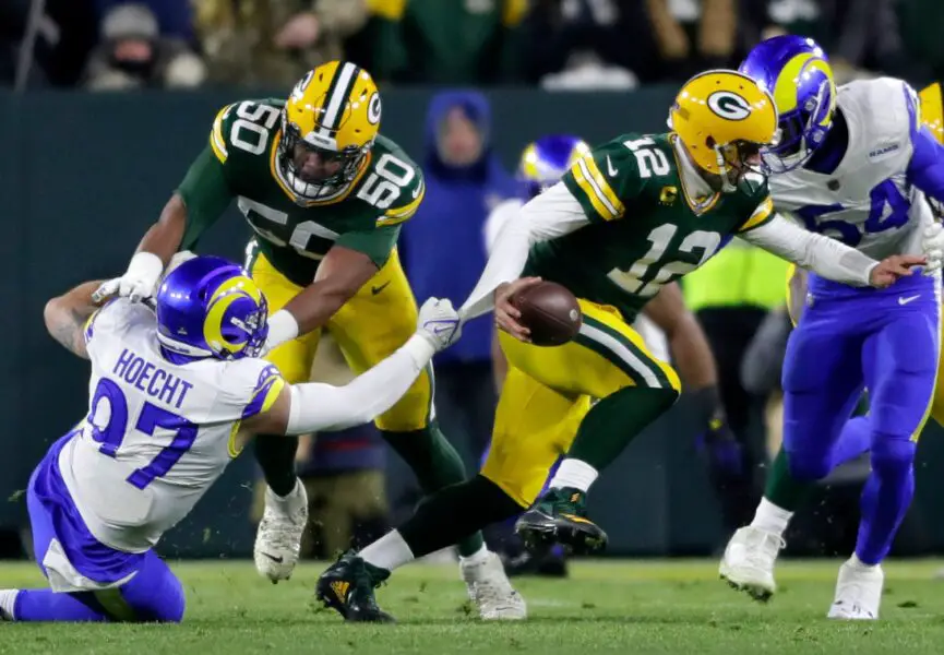 "By All Means Sign With The Vikings": Former Green Bay Packers Quarterback Brett Favre Suggests Next Move For Aaron Rodgers 2 USATSI 25638018 168400517 lowres