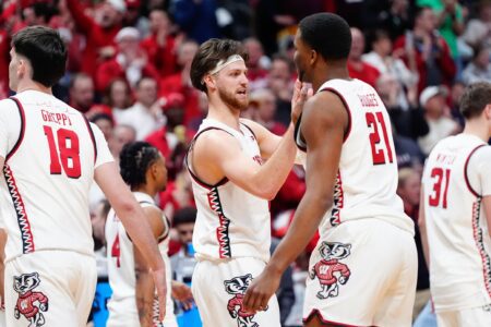 Wisconsin Badgers: “We Showed We’re the Tougher Team” BYU Gives Big Ten 1st Loss Despite Tonje’s 37 Wisconsin Badgers BYU Cougars NCAA Tournament, John Tonje