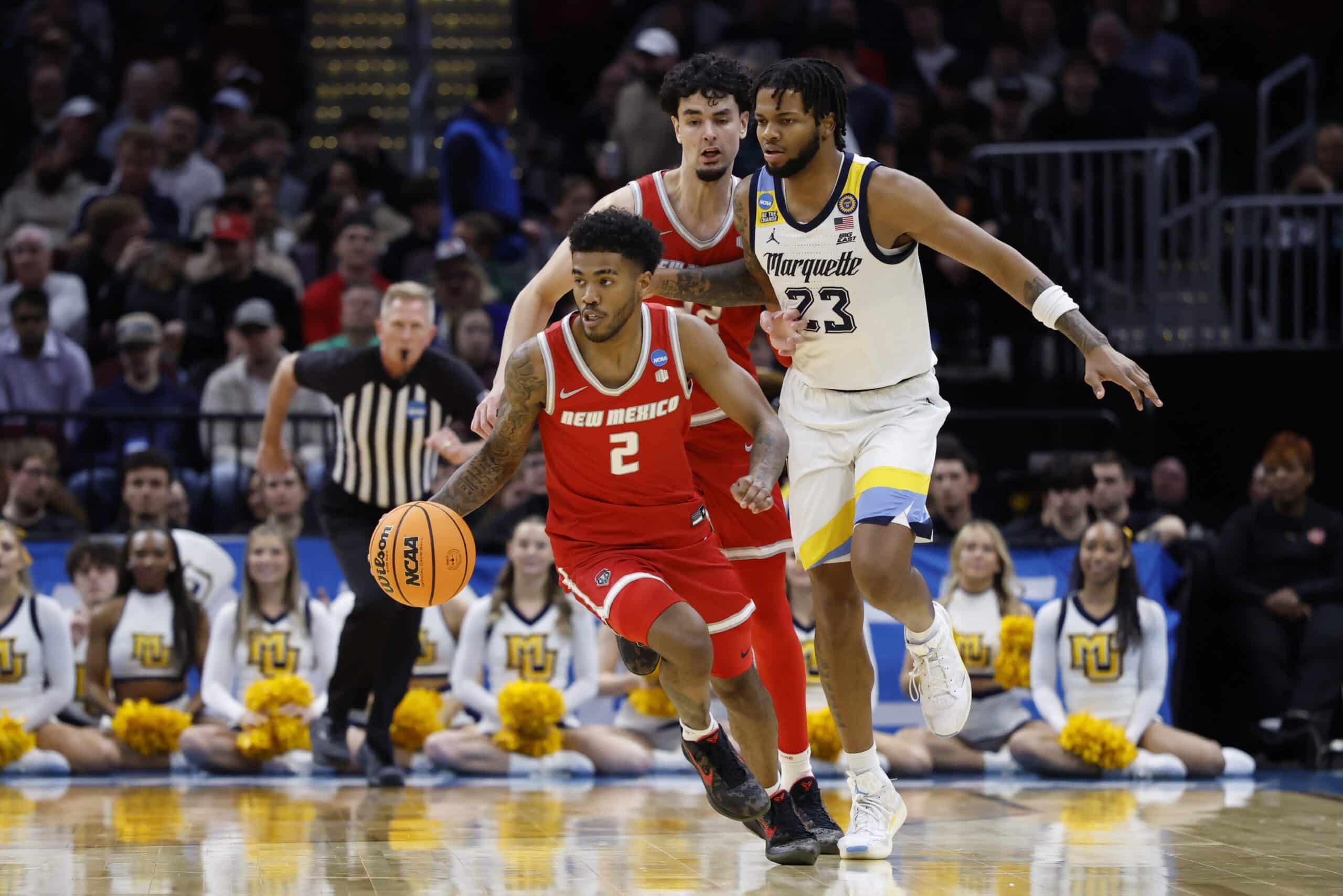Marquette Golden Eagles (7) Can't Hold Lead, Lose to New Mexico Lobos (10) 75-66 in First Round of NCAA Men's Championship 2 USATSI 25734387 scaled