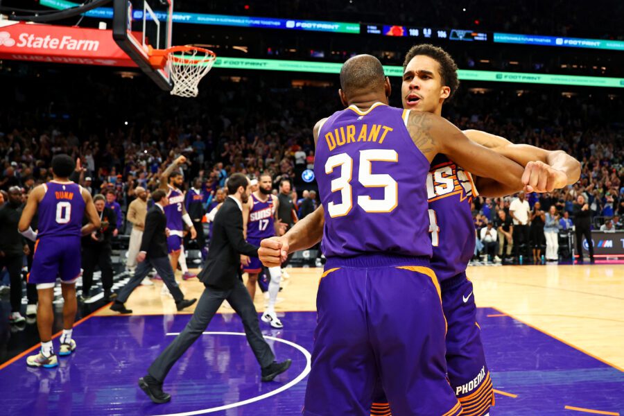 Marquette Golden Eagles Alum Oso Ighodaro Gets Praises After Great Showing Against Giannis Antetokounmpo in Suns' 2-Point Win vs Bucks 1 Oso Ighodaro, Milwaukee Bucks, Giannis Antetokounmpo