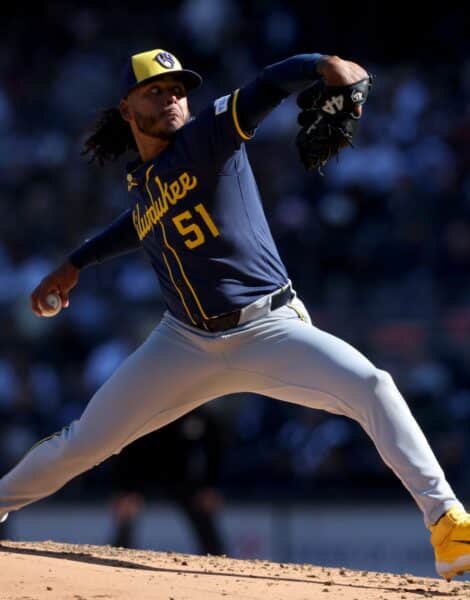 Brewers pitchers making history: 1 reaches rare feat, another closing in 2 USATSI 25780834 168400517 lowres scaled e1743117333473