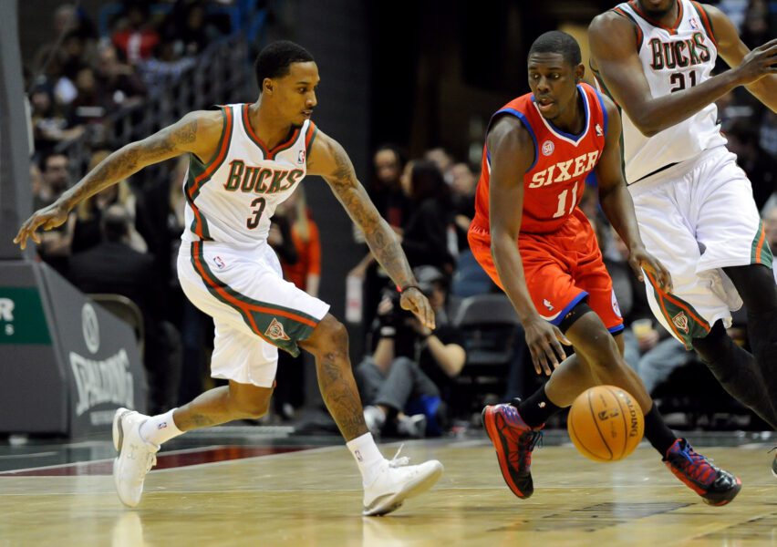 8-Year NBA Veteran Slams Milwaukee Bucks Legend Guard Brandon Jennings in Bizarre Rant for Saying He is Better Than Jrue Holiday 2 USATSI 7038606