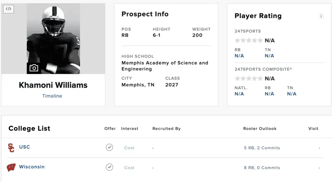 Wisconsin Badgers Football Leaves Great Impression to 2027 Prospect Khamoni Williams 2 Screenshot 2025 04 14 at 16.12.40 1