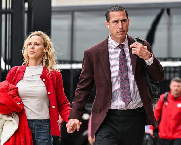 Wisconsin Badgers head coach Luke Fickell