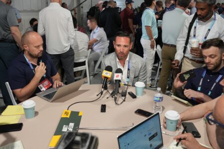 โIโm Sure Heโs Playingโ: Green Bay Packers Matt LaFleur Responds To Ben Johnsonโs Comments Green Bay Packers Matt LaFleur