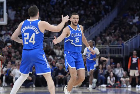 Milwaukee Bucks: Pete Nance gets glowing review from Giannis after second-unit shakeup Pete Nance, Milwaukee Bucks, Giannis Antetokounmpo