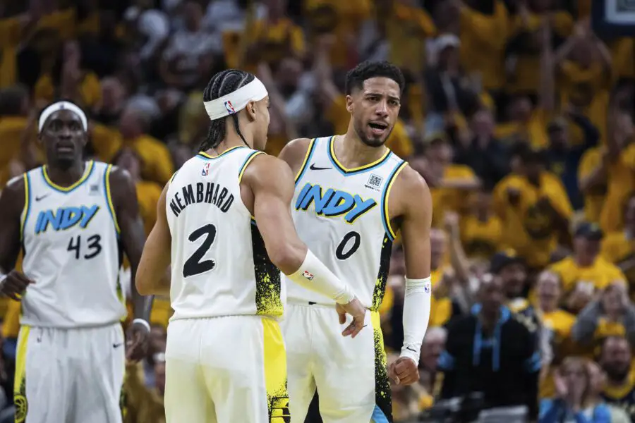 Bucks News: Tyrese Haliburton on Jawing With Damian Lillard in Intense Game 2 - 'You're Going to Continue to See That' 2 Andrew Nembhard, Tyrese Haliburton