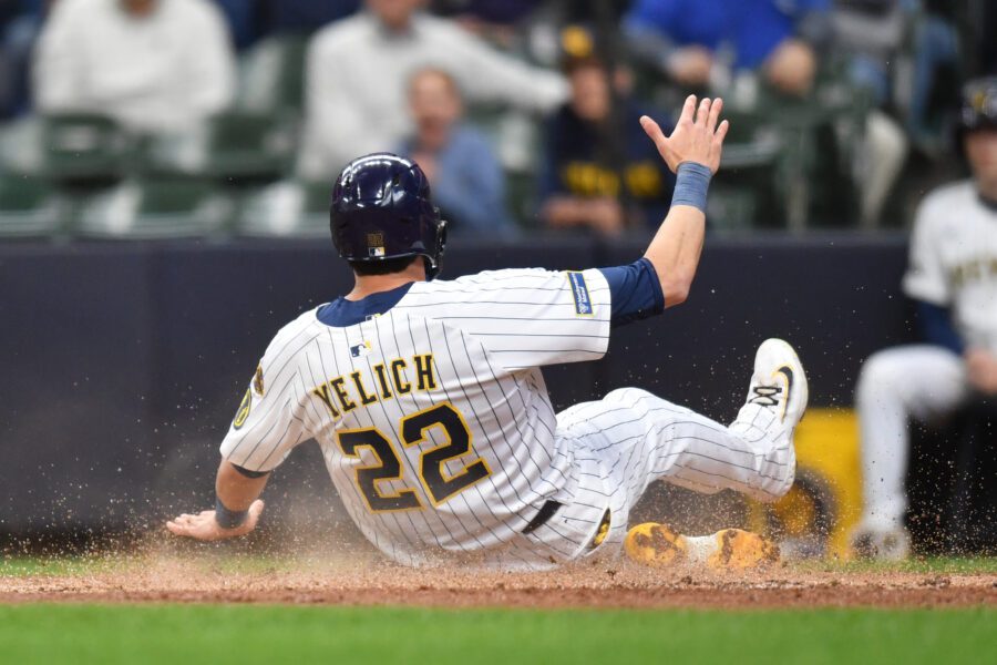Brewers News: Christian Yelich Reflects on Impressive Career After Playing His 1500th Game 3 USATSI 25975919