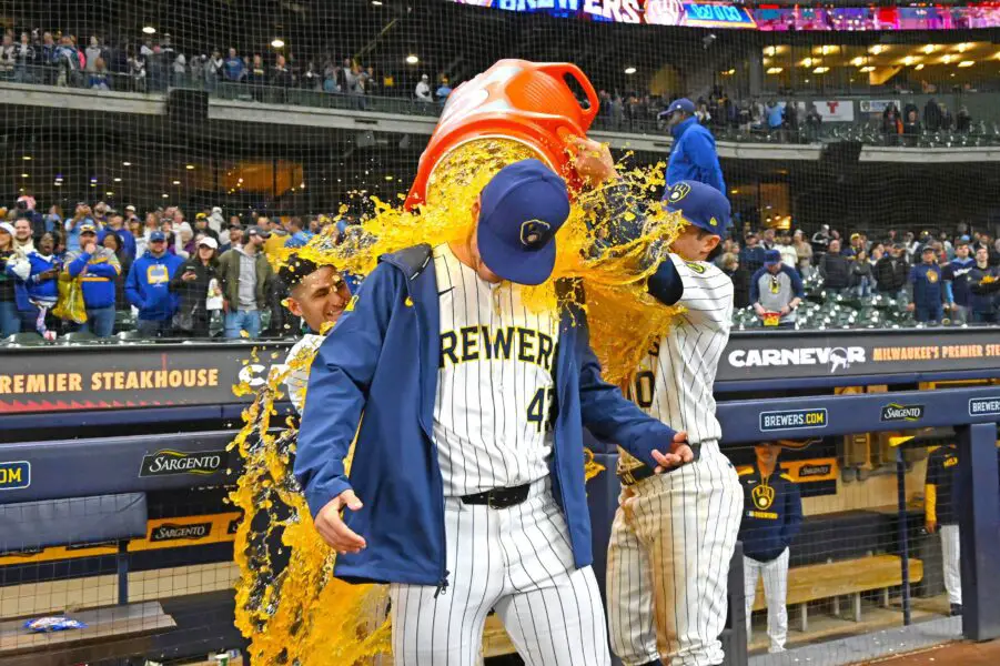 Logan Henderson set 2 Brewers franchise records vs Orioles 1 Milwaukee Brewers, Brewers News, Brewers vs Orioles, Logan Henderson