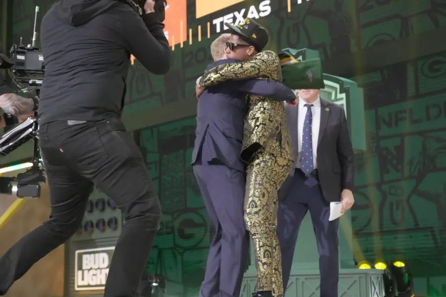 "That Was The Best Feeling": Green Bay Packers New Wide Receiver Matthew Golden Talks About His Reactions To Getting Drafted 1 USATSI 26008935 168400517 lowres