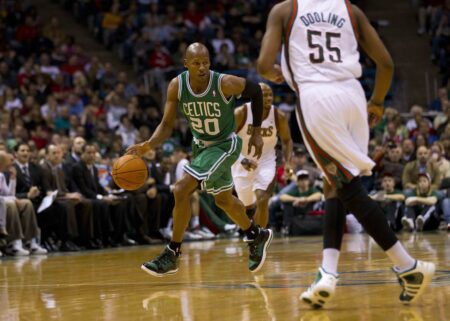 Ray Allen, Michael Redd, Damian Lillard, Milwaukee Bucks