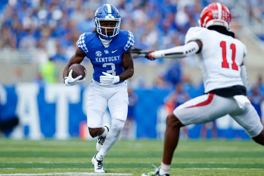 New Wisconsin Badgers WR Dekel Crowdus