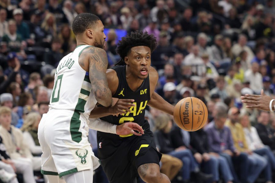 2 Intriguing Milwaukee Bucks Targets Being Aggressively Shopped by Utah Jazz Collin Sexton, Jordan Clarkson Milwaukee Bucks