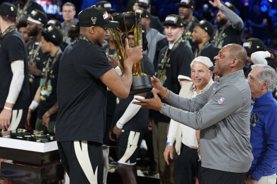 Bucks News: Giannis Antetokounmpo Should Consider Bitter Rival Says 13-Year NBA Veteran - 'They Got a Great Coaching Staff' 3 Doc Rivers, Giannis Antetokounmpo, Milwaukee Bucks