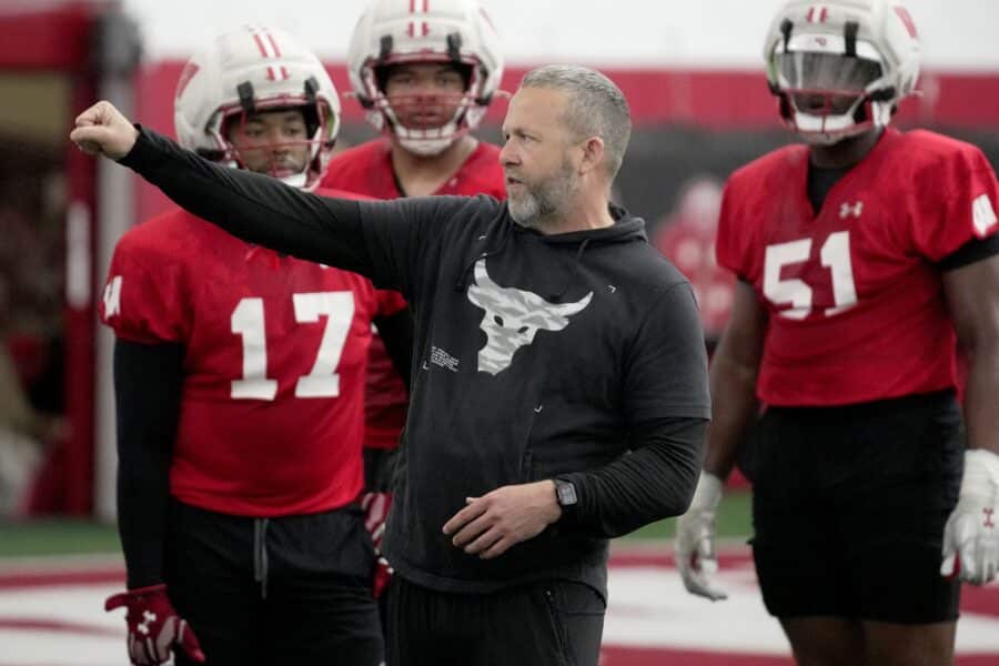 Wisconsin Football Staff Aiming to Secure Visit From 2027 ATH Following Recent Offer 1 Wisconsin Badgers defensive coordinator Mike Tressel