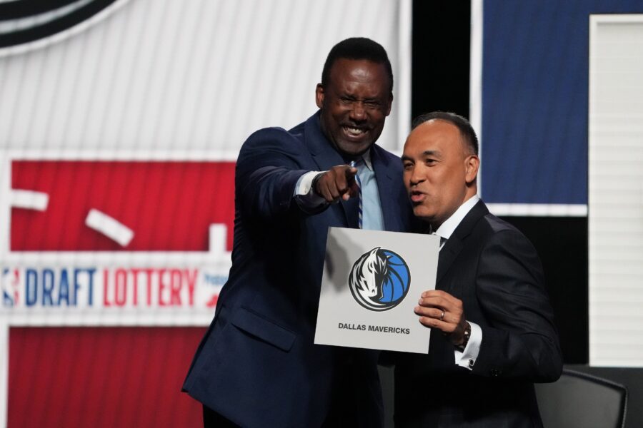 "The Most Rigged NBA Draft Lottery": NBA Fans Explode Over NBA Draft Lottery Results After Dallas Mavericks Land Number One Overall Pick 1 USATSI 26160946 168400517 lowres