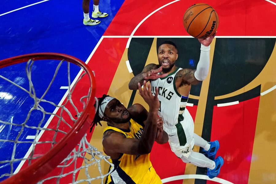 Bucks News: How Does Damian Lillard's Wild Waive-Stretch Deal Stack Up Compare to Others? His $22M Per Year Tripled the Previous Largest One 1 Myles Turner, Damian Lillard