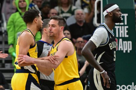 T.J. McConnell, Tyrese Haliburton, Indiana Pacers