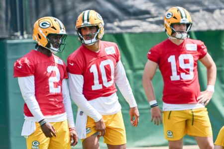 Green Bay Packers: Taylor Elgermsa Gains Ground in QB3 Competition with Solid Showing in 23-19 Preseason Win Vs Colts Green Bay Packers, Taylor Elgersma, Sean Clifford, Packers preseason