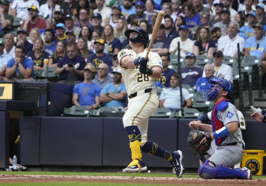 Milwaukee Brewers: Hot Streak Coincides with 1 Unexpected Slugger's Arrival in Brewtown, Facetious Fan Observes 1 Milwaukee Brewers, Andrew Vaughn, Quinn Priester