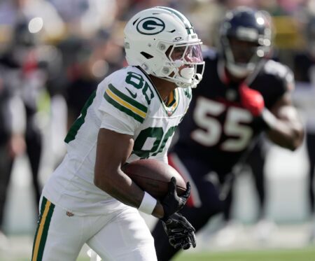 Green Bay Packers: Brian Gutekunst Finally Gets Honest on Bo Melton Position Change Green Bay Packers, Bo Melton, Packers injury report