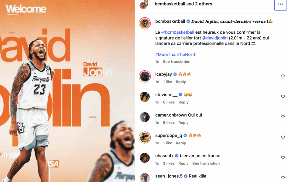 Marquette Golden Eagles: David Joplin Finally Lands 1st Pro Contract After Not Getting Selected in NBA 3 Screenshot 2025 08 14 at 21.52.31