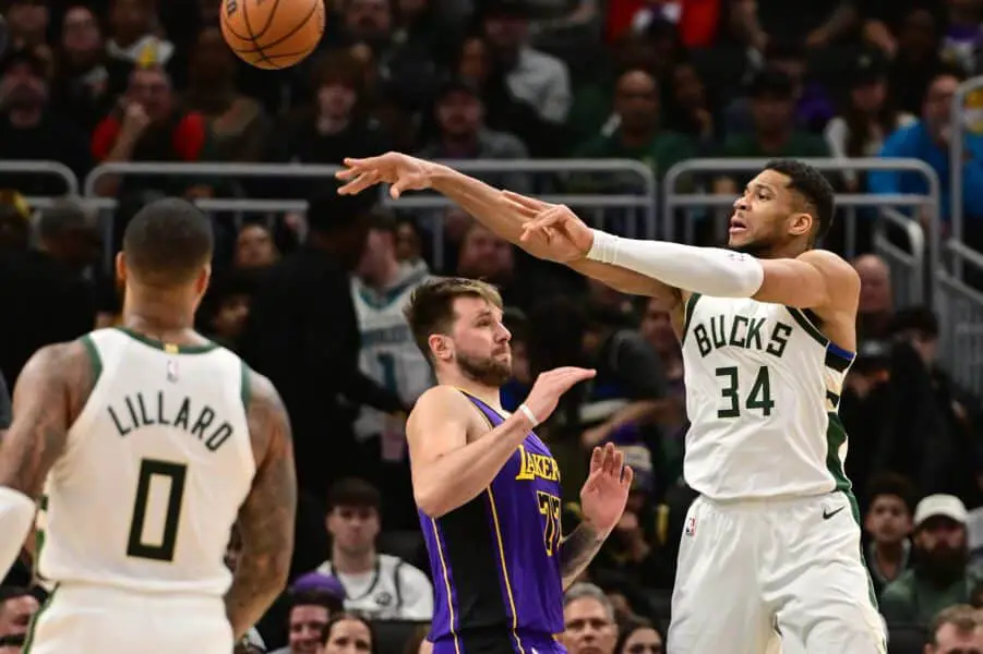 Bill Simmons suggests hypothetical Giannis Antetokounmpo-for-Luka Doncic blockbuster ahead of trade deadline 2 Luka Doncic, Giannis Antetokounmpo