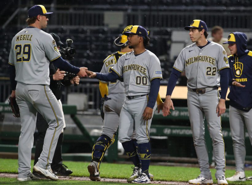 As Brewers' closer or not, Trevor Megill is all-in on winning regardless of postseason role 1 Milwaukee Brewers Trevor Megill