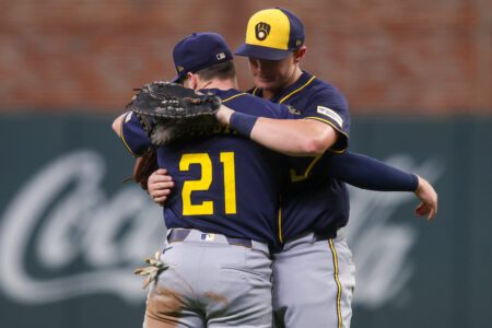 Milwaukee Brewers’ Andrew Vaughn Not Surprised by Team Character: “From the Outside Looking in, You Can Always Tell” Andrew Vaughn, Milwaukee Brewers, Brewers news