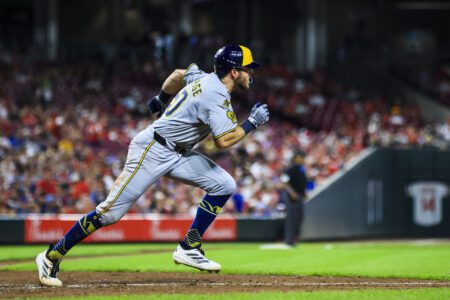 Brewers NLDS roster cuts create opportunity for demoted outfielder Brandon Lockridge, Milwaukee Brewers, Rhys Hoskins