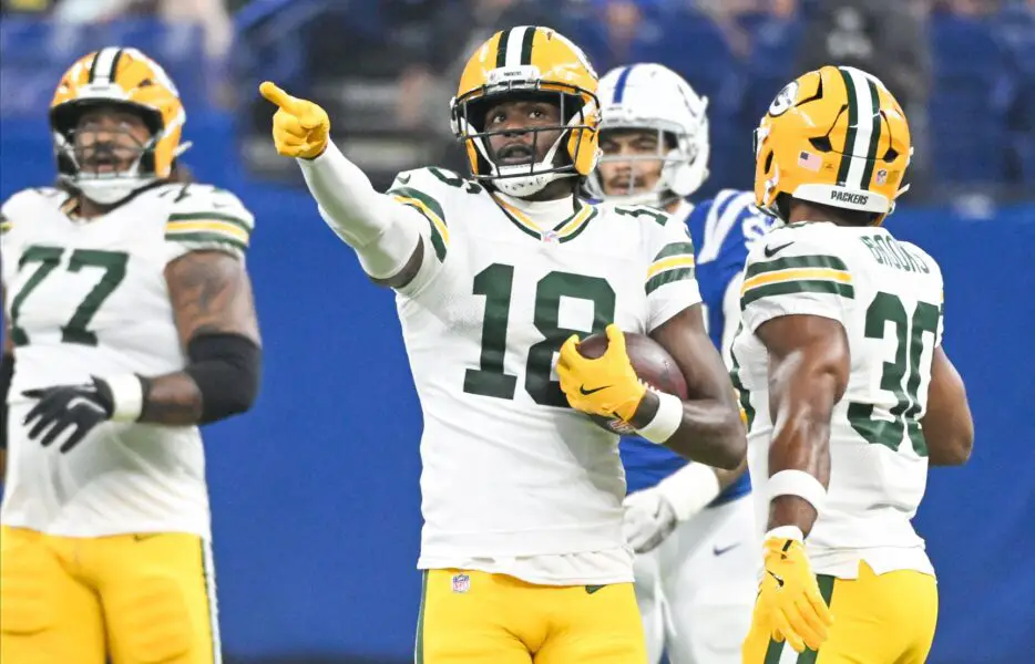 Packersโ unexplained โcoachโs decisionโ rules out another receiver for Week 11 Green Bay Packers wide receiver Malik Heath