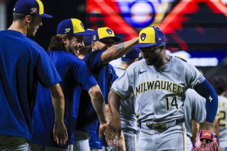 Milwaukee Brewers: 5 hidden gem statistics from team’s 14th straight win Andruw Monasterio, Milwaukee Brewers, Brewers News, Quinn Priester