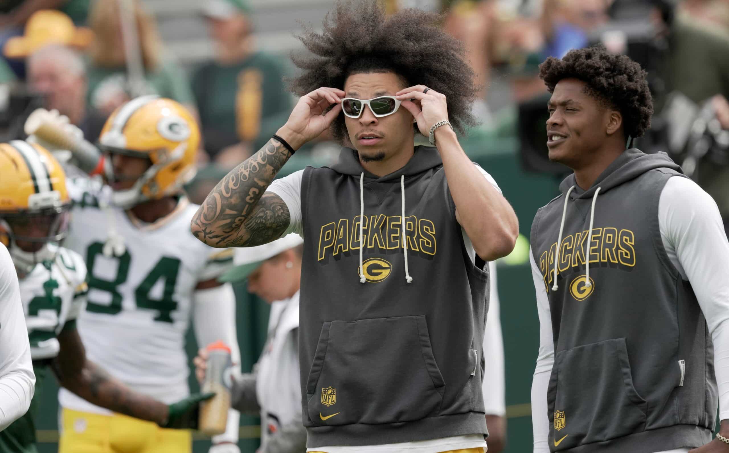Packers' Christian Watson drops 1-word claim as major decision nears 1 Packers' Christian Watson Drops 1-word Claim As Major Decision Nears