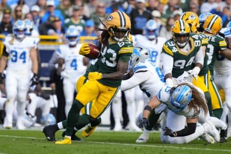 Packers WR Savion Williams shares No.1 thing his rookie season has taught him Green Bay Packers, Savion Williams,