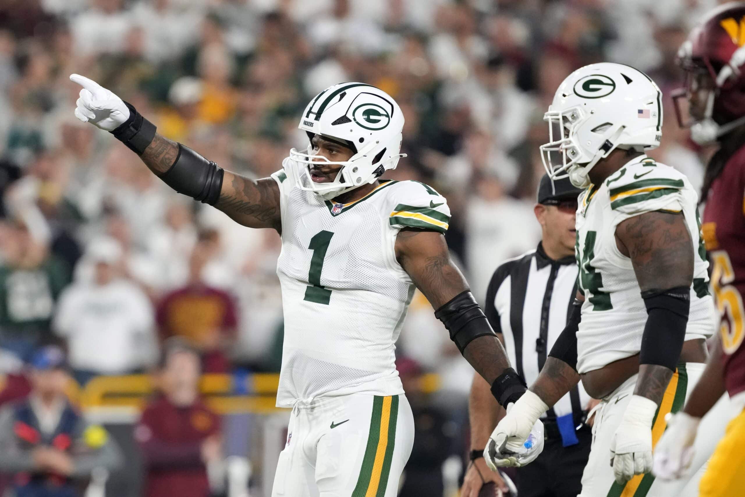 Green Bay Packers defensive end Micah Parsons (1)