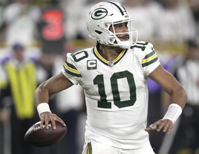 Green Bay Packers quarterback Jordan Love