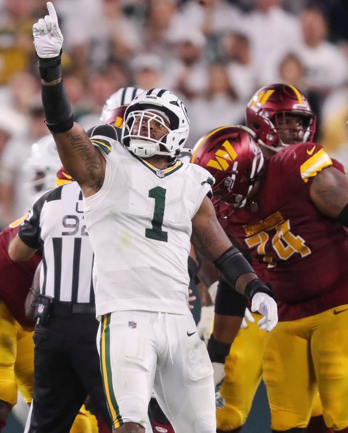 Green Bay Packers win over Washington Commanders made them fifth NFL team in 55 years to achieve this feat 1 Green Bay Packers, Micah Parsons, Washington Commanders
