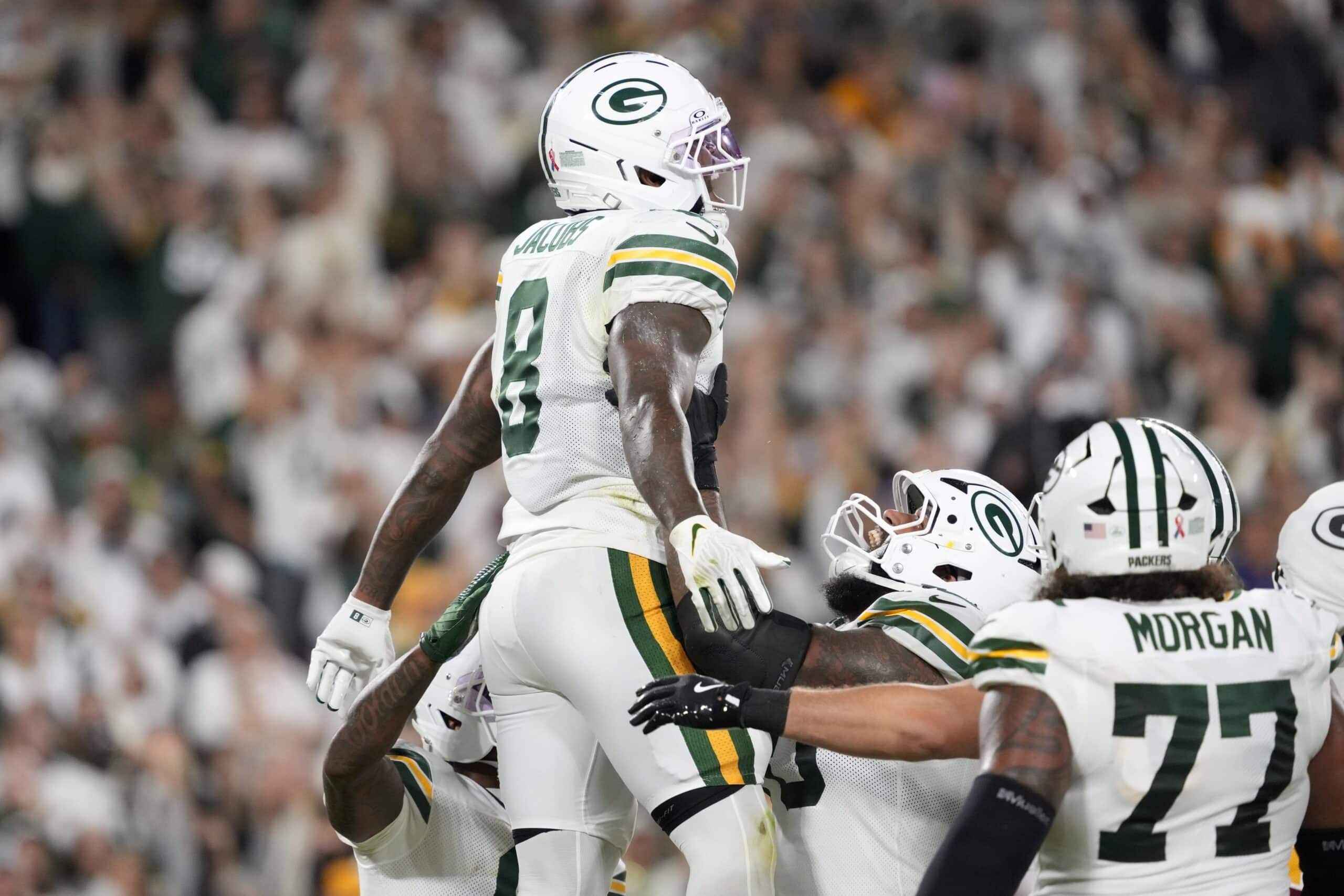 Josh Jacobs Silent Post Amid Week 5 Bye Gets Jordan Love S Attention Packers Josh Jacobs Scaled