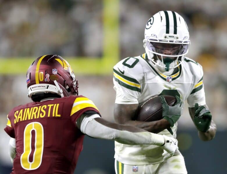 Packers Lose Jayden Reed To IR