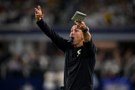 Packers get major hint about Panthers QB starter before Week 9 clash Matt LaFleur, Green Bay Packers, Dallas Cowboys, Zach Tom, Aaron Banks