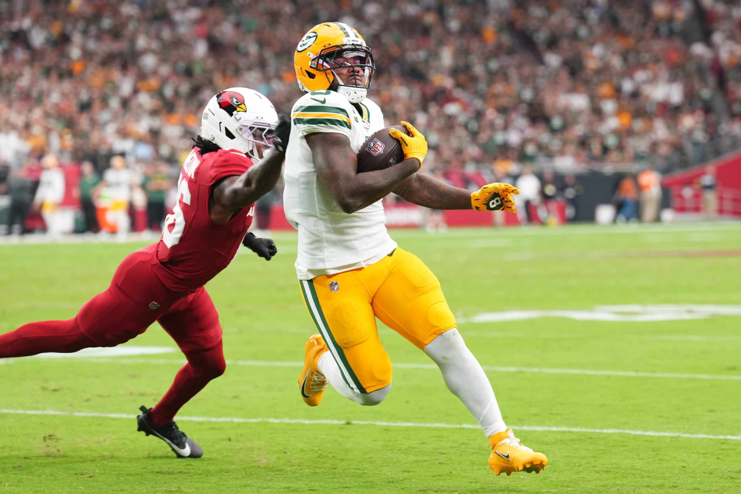 Packers' Josh Jacobs sends fiery message to everyone after Week 7 Cardinals game 2 Green Bay Packers, Josh Jacobs