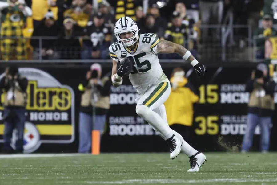 These stats prove how much Packers are going to miss Tucker Kraft Tucker Kraft, Green Bay Packers