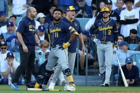 Brewers’ dream season ends in heartbreak as Dodgers complete NLCS sweep brewers dodgers 1
