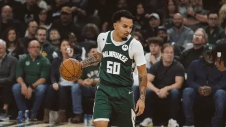 Milwaukee Bucks Guard Cole Anthony Scores 23, Says He Feels โMagnificentโ As Team Begins 2-0 Milwaukee Bucks guard Cole Anthony dribbles the ball during a game between the Bucks and the Washington Wizards on October 22, 2025 at Fiserv Forum / Image Credit: @Bucks_Take on Twitter