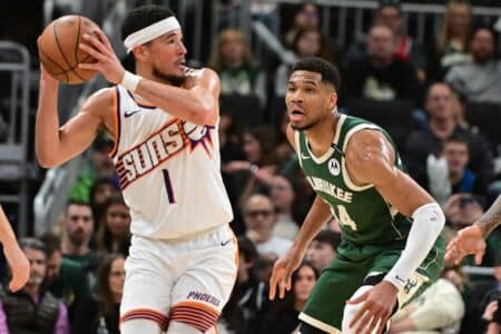 Bucksโ takes savage shot at Suns 4 years after beating Phoenix in NBA Finals Giannis Antetokounmpo, Milwaukee Bucks, Phoenix Suns, Devin Booker