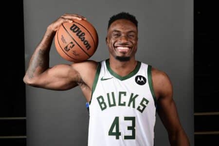 Bucks’ Thanasis Antetokounmpo received unbelievable number of 2026 NBA All-Star votes Milwaukee Bucks forward Thanasis Antetokounmpo (43).