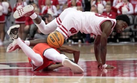 Wisconsin Badgers march on towards Northern Illinois clash following 96-64 win Wisconsin Badgers